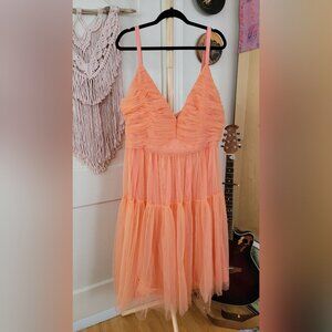 UK 26 ASOS Curve Tulle Party Dress